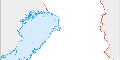 Пустая карта Фінляндыі